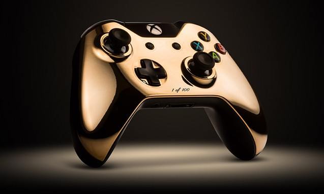 ColorWare 推出 18k 玫瑰金 Xbox One 游戏手柄