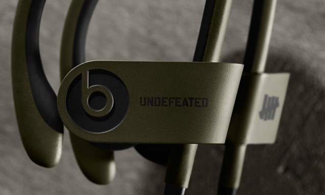 UNDEFEATED x Beats by Dre Powerbeats 2 Wireless 联名款耳机发布