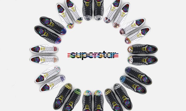adidas Originals = Pharrell Williams SUPERSHELL “ Artwork ” 艺术家系列合作鞋款