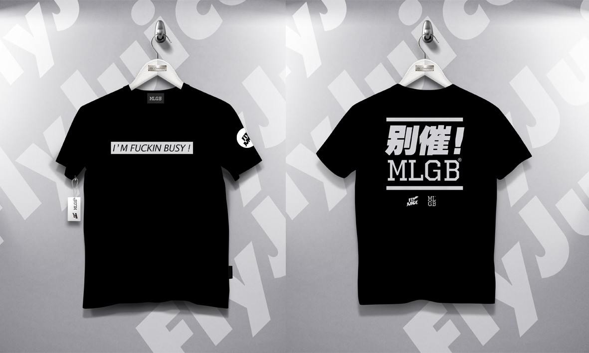 别催！忙着呢！FlyJuice x MLGB 2015 夏季店铺员工限定 tee 释出