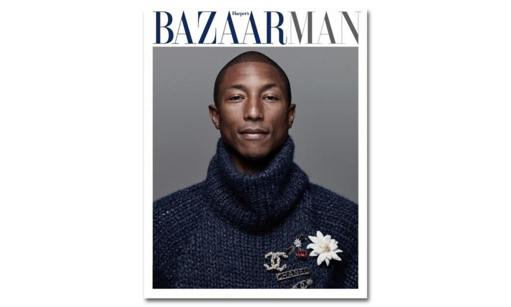 Pharrell 登上《Harper’s Bazaar Man Korea》九月刊封面