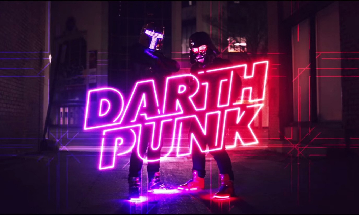 Daft Punk 遇上星战，恶搞短片 “Darth Punk: The Funk Awakens”