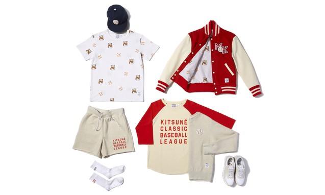 Reebok CLASSIC x MAISON KITSUNÉ 棒球主题合作系列