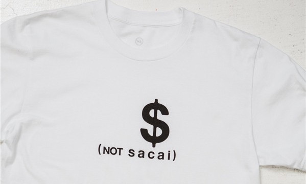 “sacai (not sacai)” 强势联合，sacai x fragment design 联名 T 恤系列