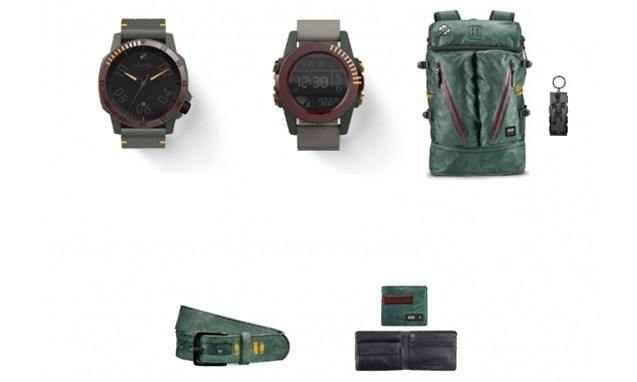 Nixon x 《 STAR WARS 》 Boba Fett 主题单品系列