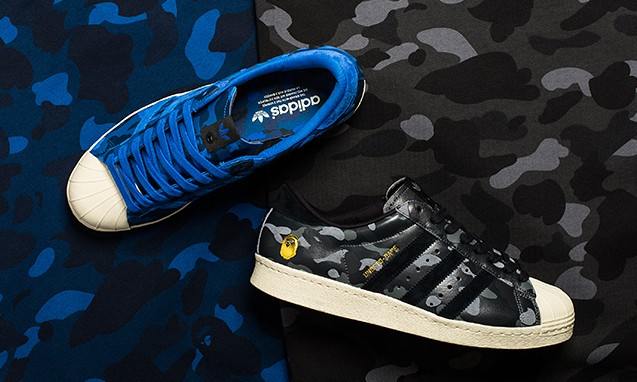 A BATHING APE® x UNDEFEATED x adidas SUPERSTAR 80v 2015 秋冬合作新配色