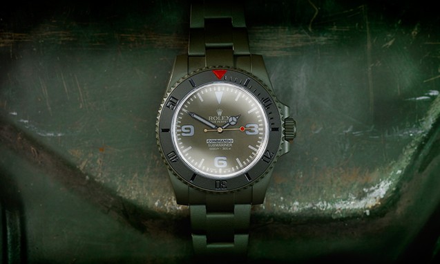 Bamford Watch Department 特制军事风格 Rolex 腕表