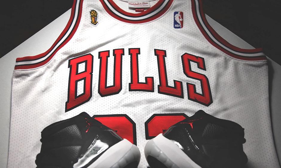 王朝伟业纪念，Mitchell & Ness 释出 1995-1996 赛季芝加哥公牛队主场纪念球衣