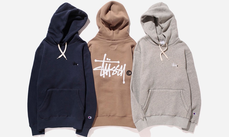 Stussy x Champion 2015 秋冬 “Fleece” 联名系列