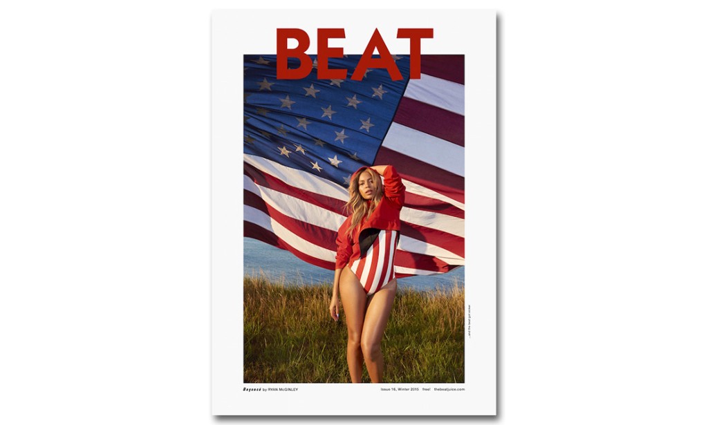 Ryan McGinley 拍摄，Beyoncé 登上《BEAT》16 期杂志封面