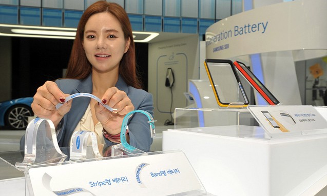 Samsung 发布最新可弯曲电池