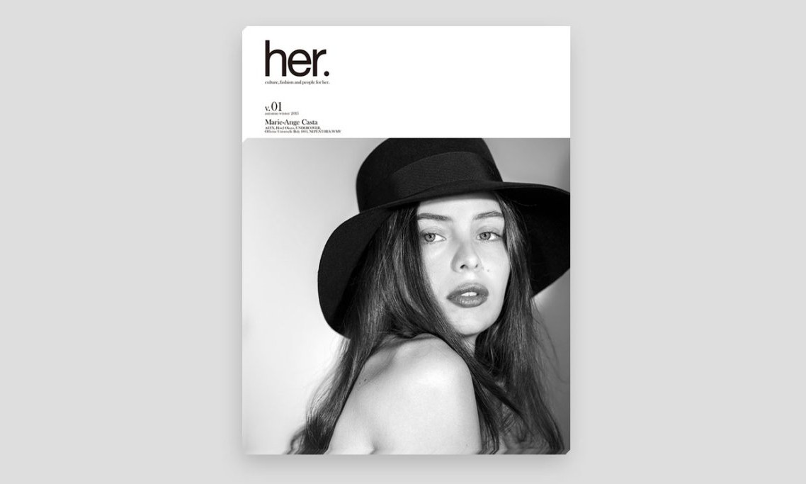 日本《THE NEW ORDER》出版女性时尚新刊《her. Magazine》vol. 01