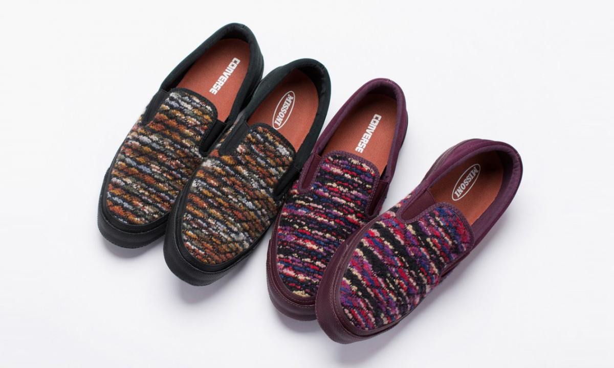 Missoni x Converse 2015 秋冬联名 Slip-On 释出