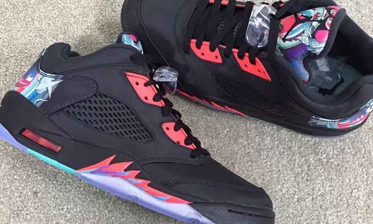 疑似中国年 Air Jordan V 别注谍照现身网路