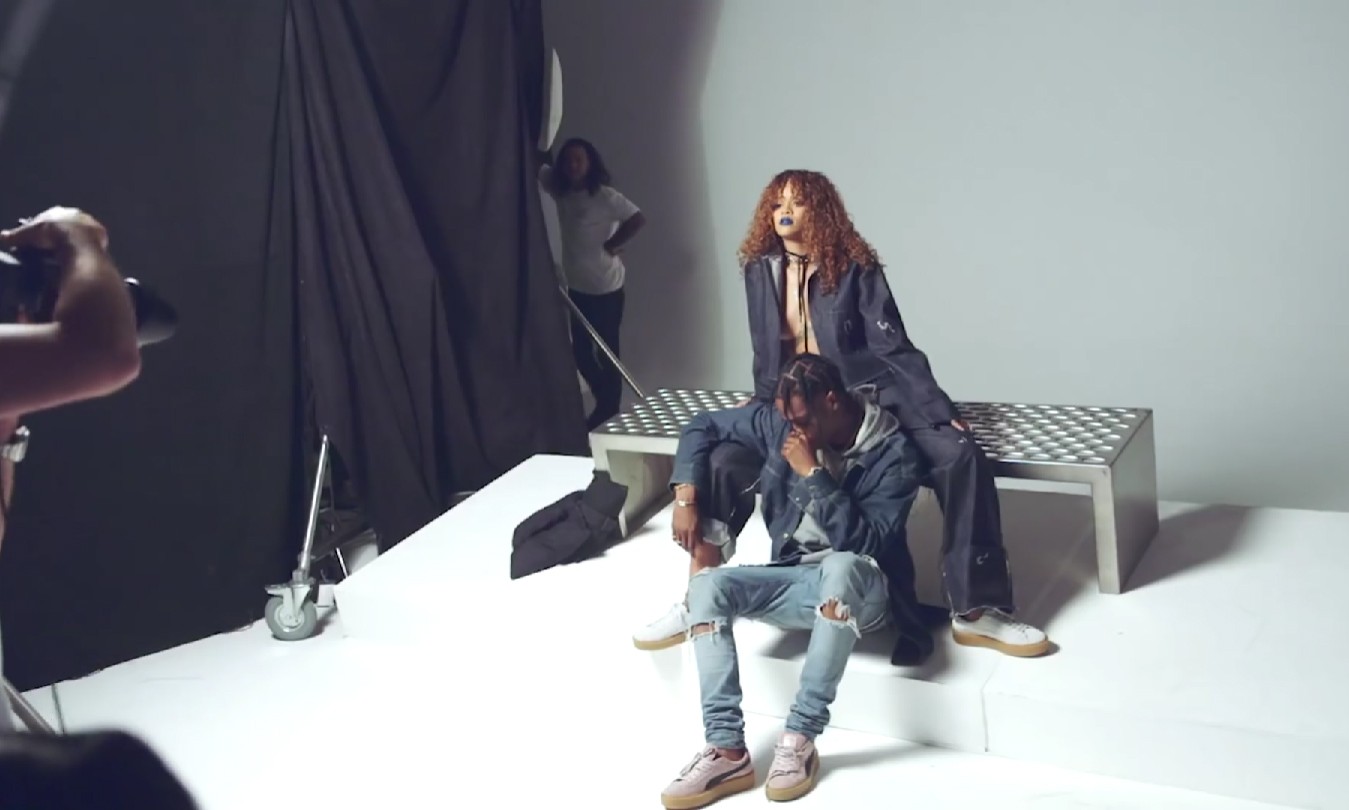 Rihanna x PUMA “Creeper” 联名鞋款宣传视频幕后拍摄花絮