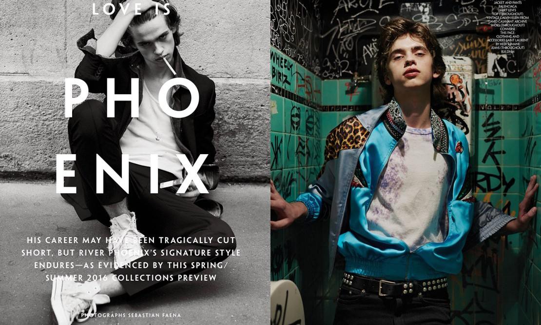 Love Rönnlund 拍摄《CR Men’s Book》创刊号 “Love Is Phoenix.” 特辑