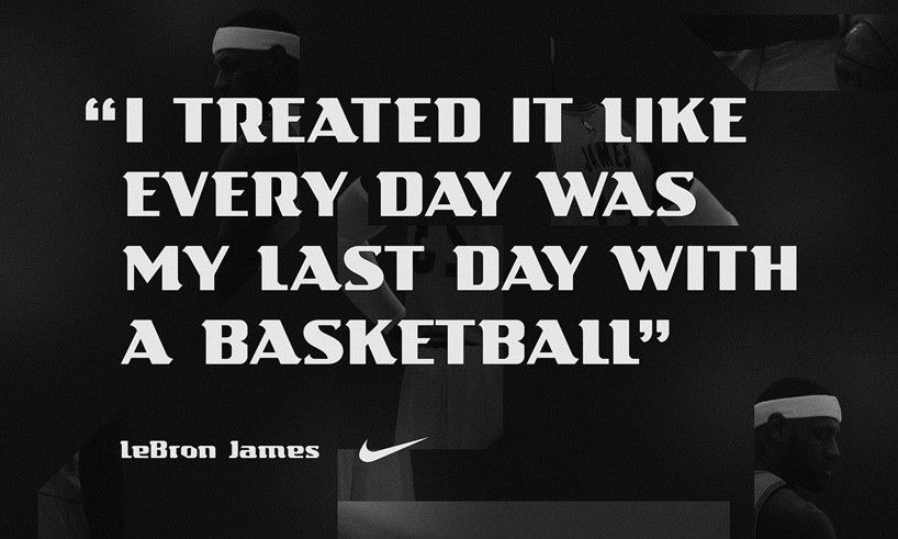 Nike 发布 LeBron James 专属字体