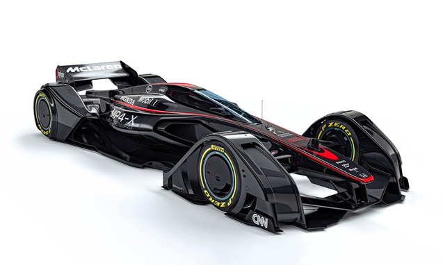 McLaren 发布 MP4-X 未来 F1 概念车