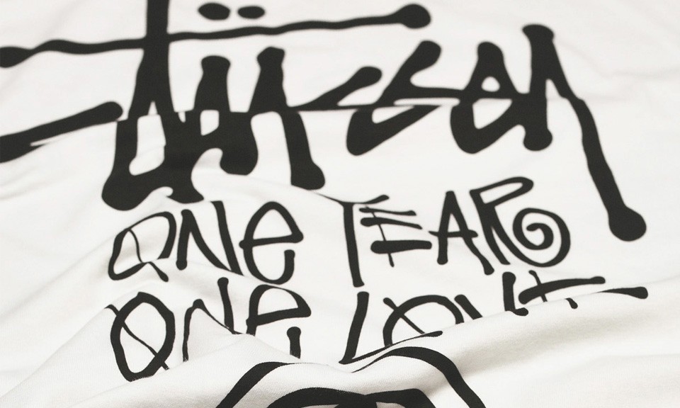 Acte.2 x Stüssy 发布 1 周年纪念联名 T-Shirt