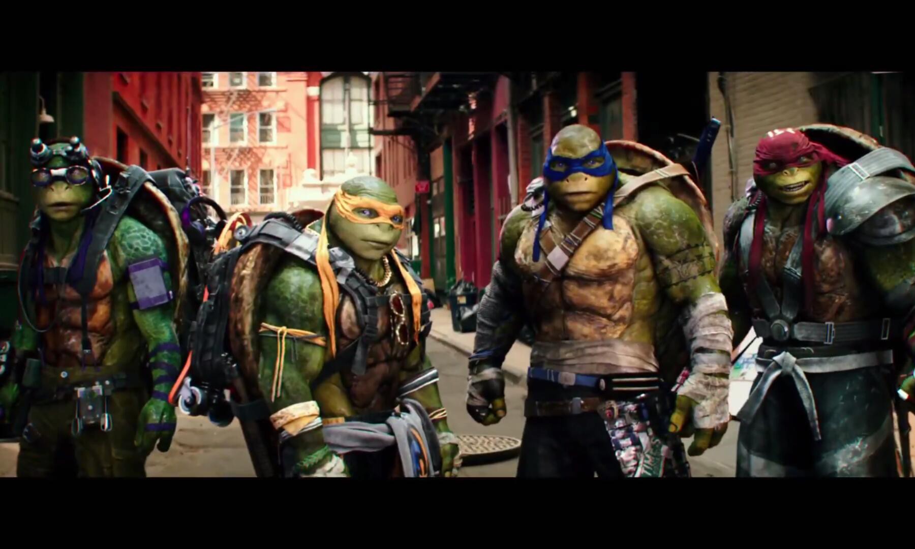 《忍者神龟2：破影而出》官方预告正式发布
