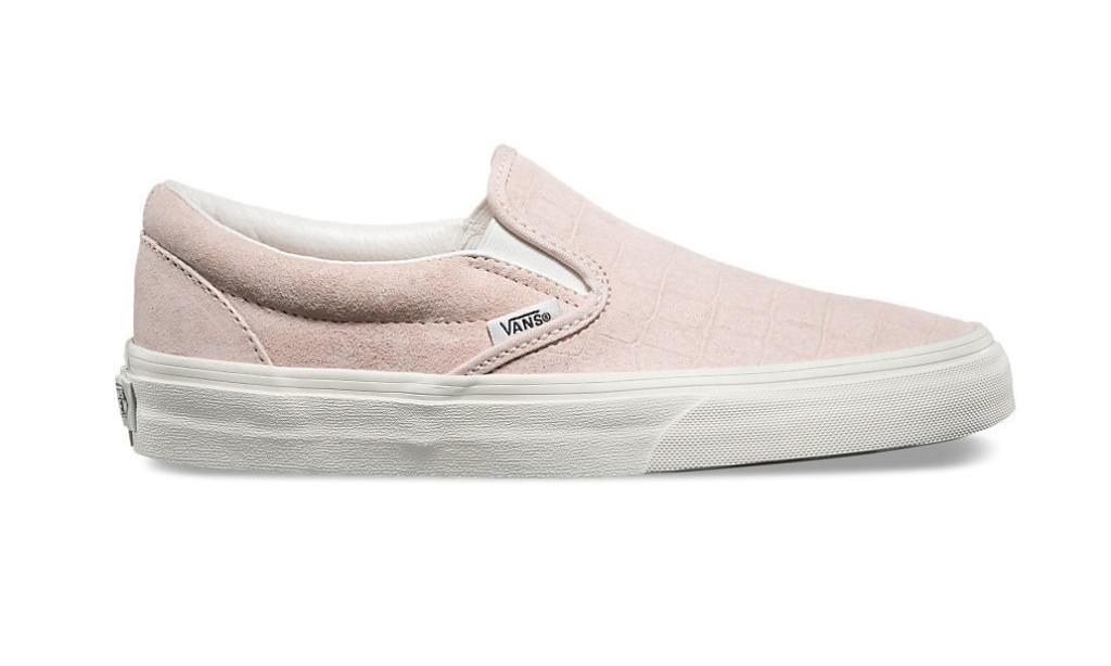 Vans Classic Slip-On 全新 “Iced Pink Croc” 配色