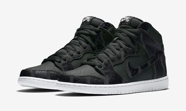 Nike SB Dunk High Pro “Griptape” 全新鞋款设计