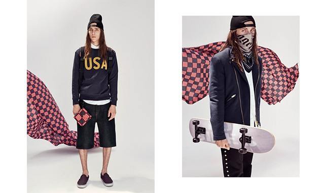 宫廷学院风和滑板文化的碰撞，Palm Angels 2016 春夏系列 Lookbook
