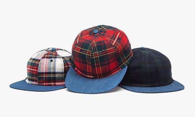 HUF 2015 冬季 TARTAN 6 PANEL 帽款系列