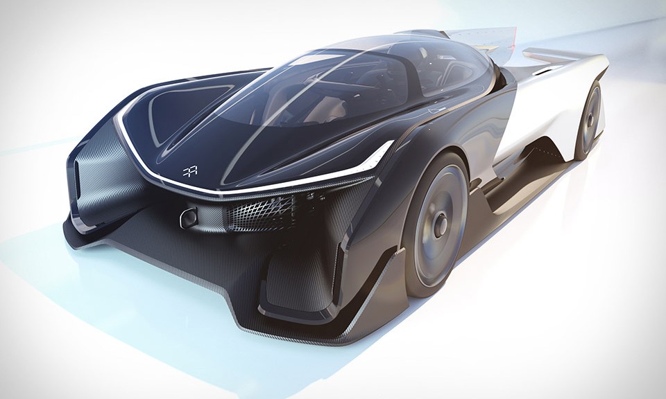 乐视旗下 Faraday Future FFZero1 电动概念车设计公布