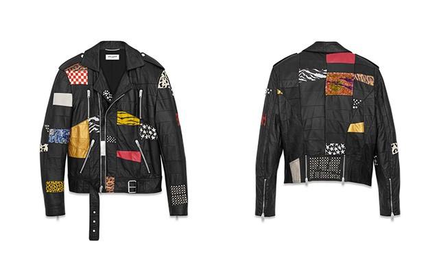 实力者必入，Saint Laurent 天价拼接机车皮衣