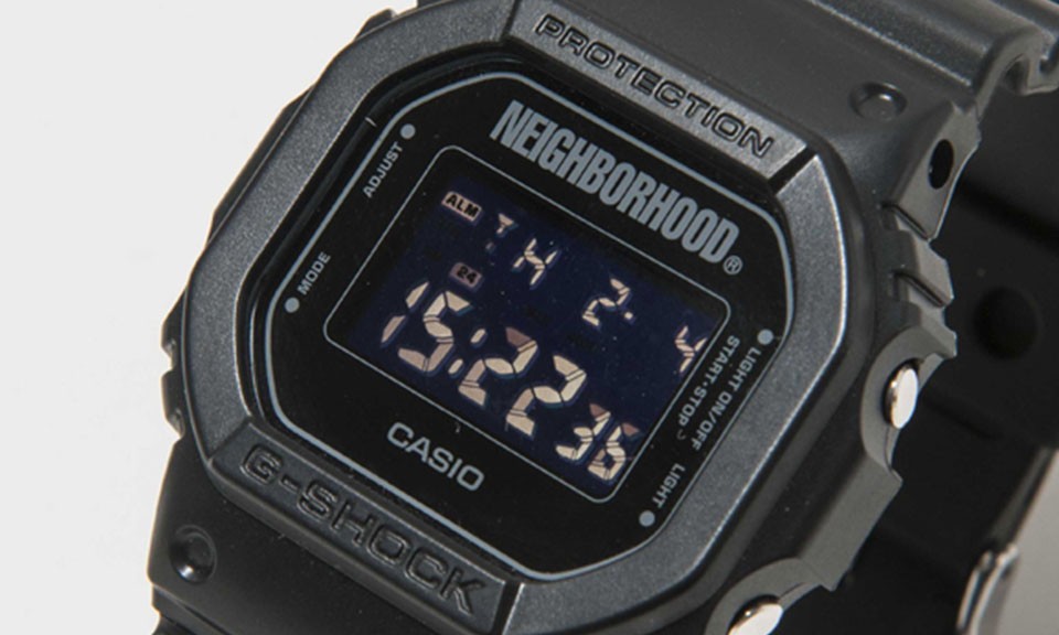 NEIGHBORHOOD x G-SHOCK DW-5600 释出