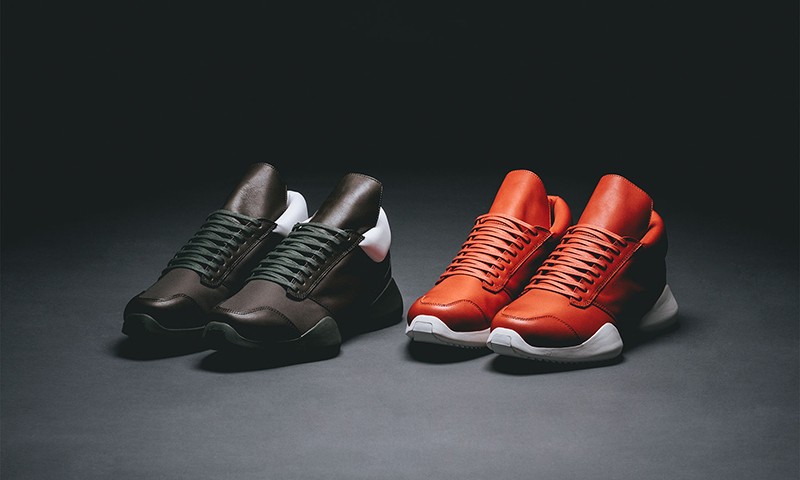 adidas × Rick Owens Runner 释出“Fox Orange”、 “Earth Green” 两款全新配色