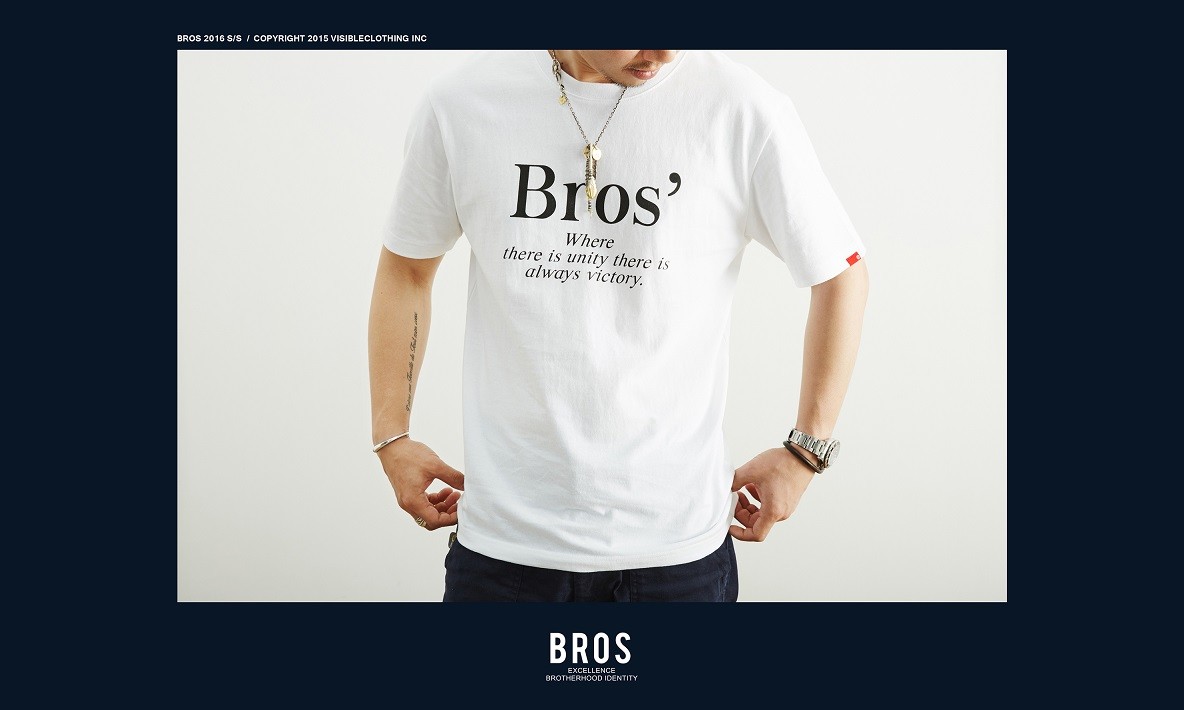 从志同道合出发，Bro’s 2016 春夏系列造型 Lookbook 释出