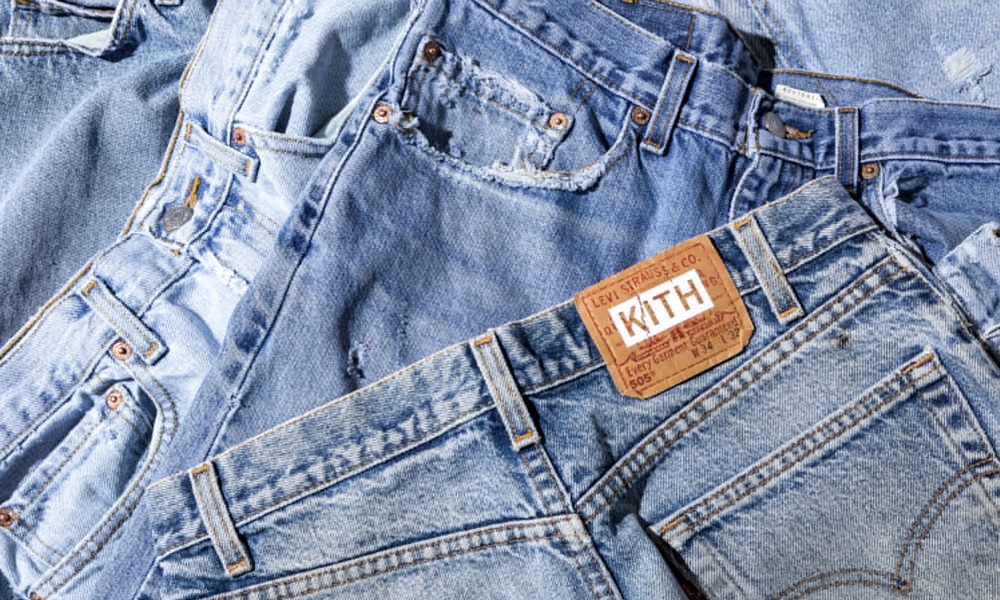 KITH 携手 Levi’s® 打造全新联乘水洗牛仔裤