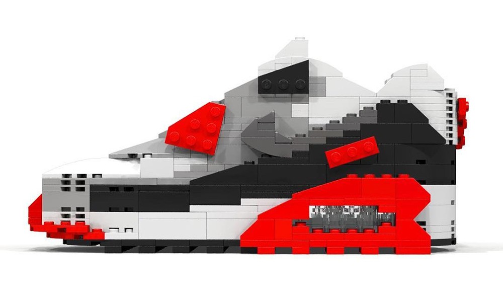 LEGO® 还能做成球鞋？Tom Yoo 带来 LEGO 版 Air Max 90