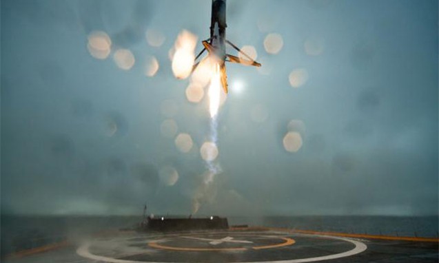 Space X 世界首次海上回收火箭