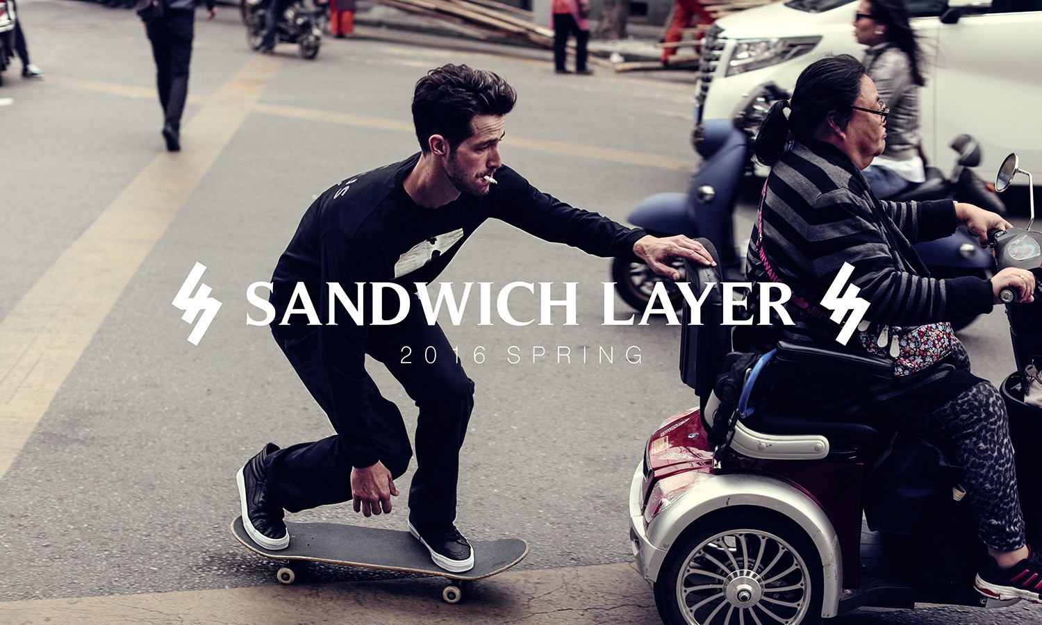 根植于本土街头的滑板文化，SANDWICH LAYER 2016 春夏系列造型目录