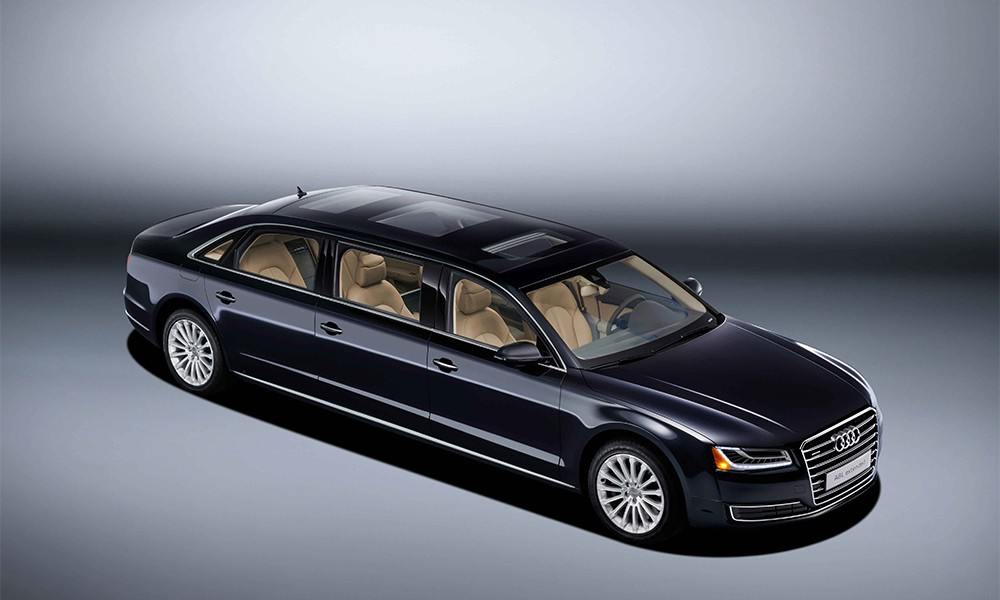 Audi 释出全新六门 A8L 豪华座驾