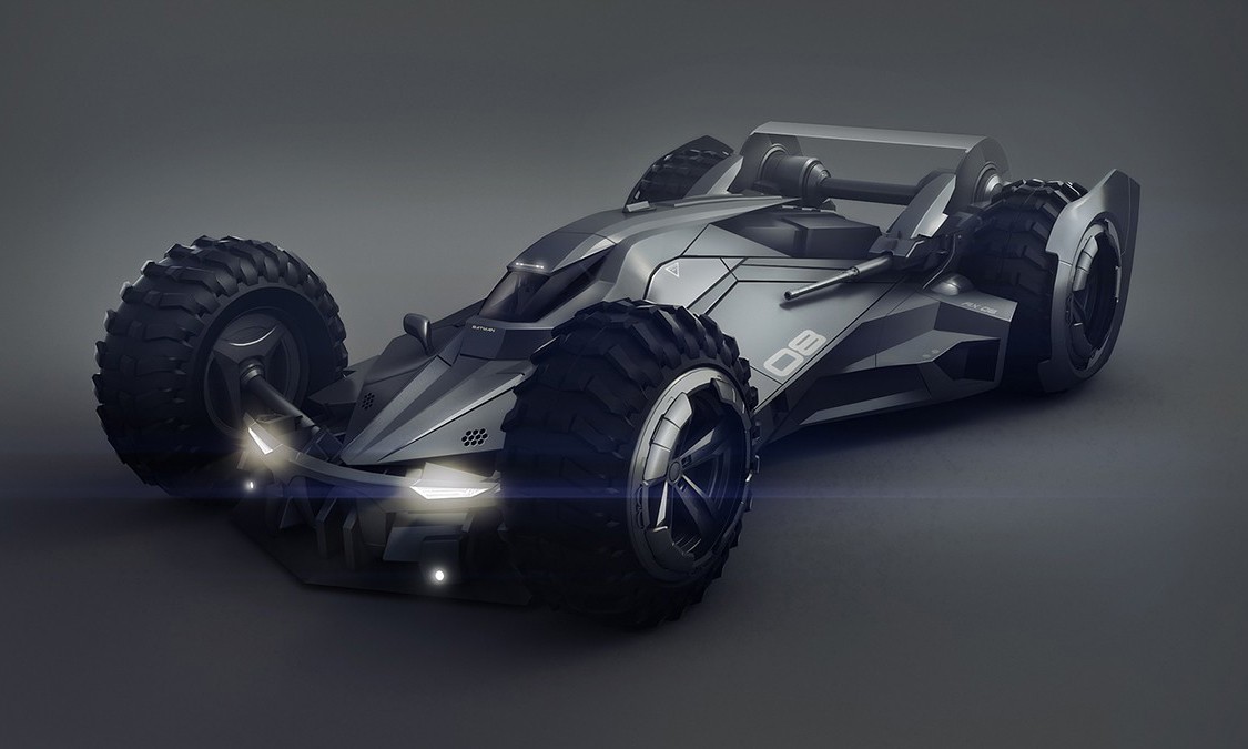 新蝙蝠车原型图片