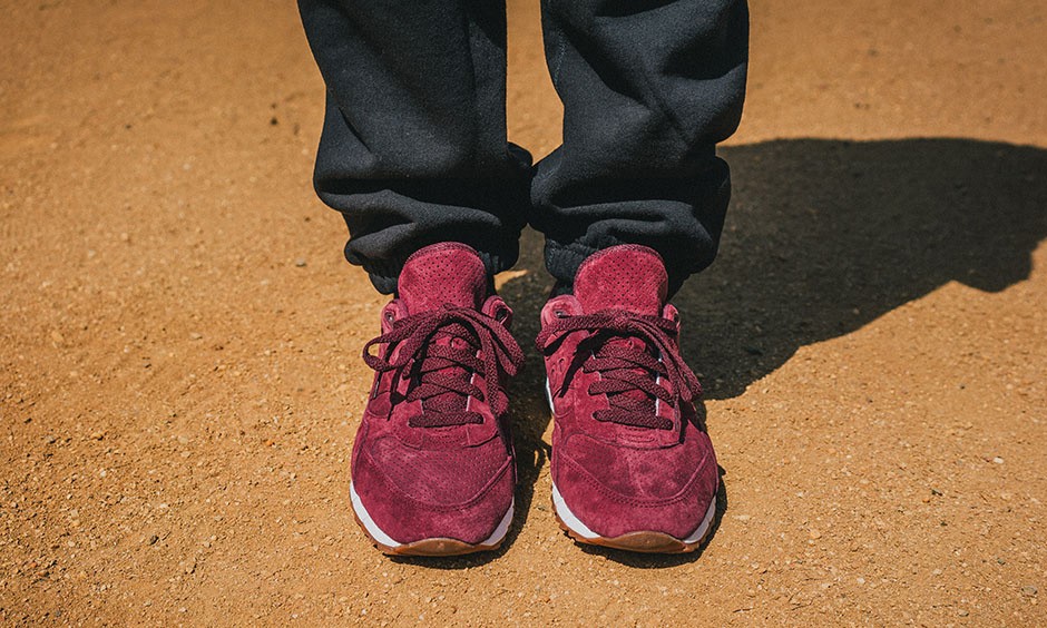 Packer Shoes x Saucony shadow 6000 “Burgundy suede” 联名鞋履发布