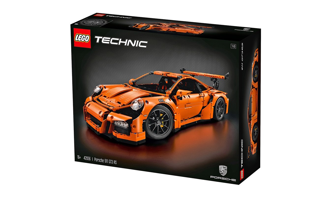 LEGO® Technic 推出 Porsche 911 GT3 RS 积木模型