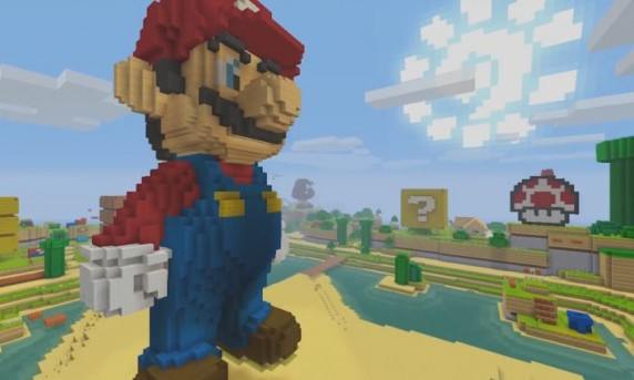 Microsoft 与 Nintendo 合作，推出 《Minecraft》 超级马里奥主题包