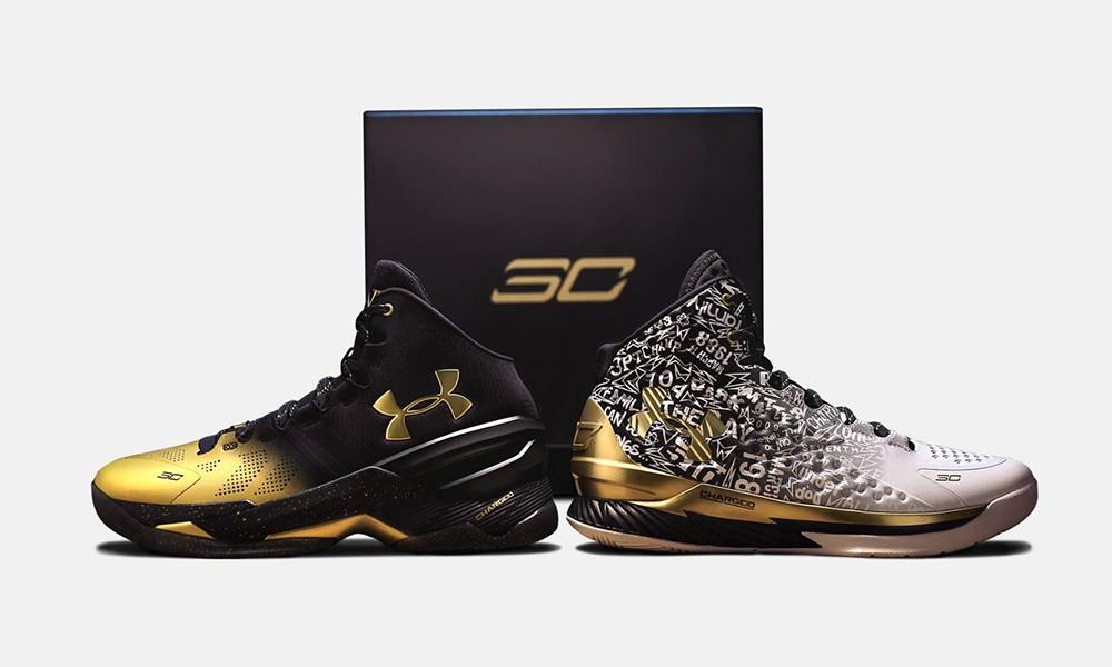 Under Armour 为 Stephen Curry 打造 “Back 2 Back MVP” 纪念套装