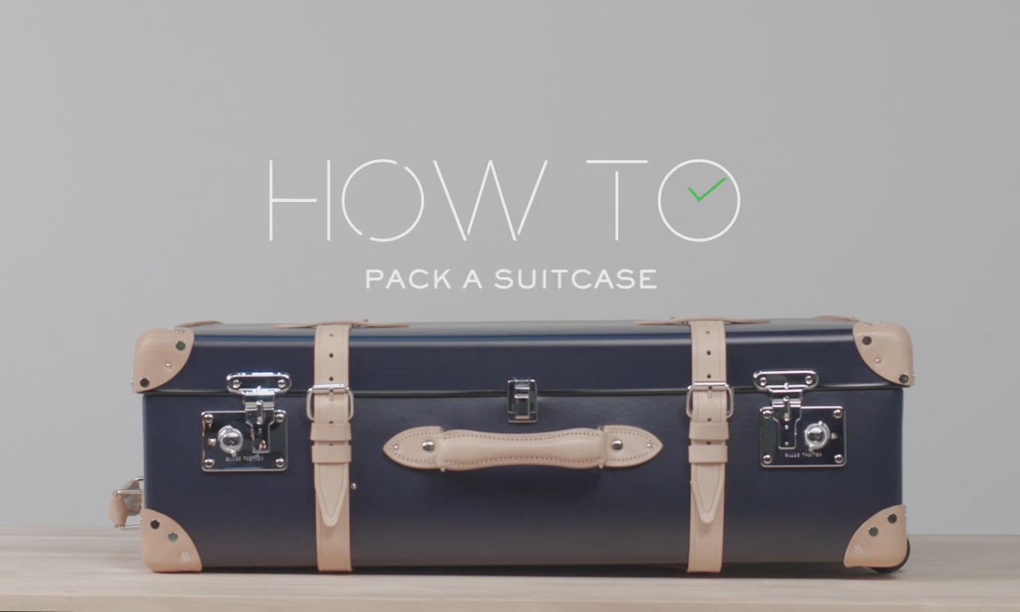 打包进阶示范，MR PORTER 出品《How To Pack A Suitcase》短片