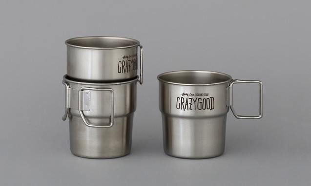 STUSSY Livin GENERAL STORE 推出不锈钢 Stacking Mug