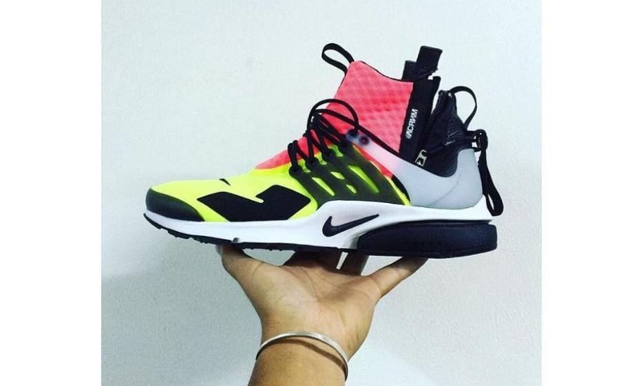 ACRONYM x Nike Air Presto 全新配色联名鞋款实物曝光