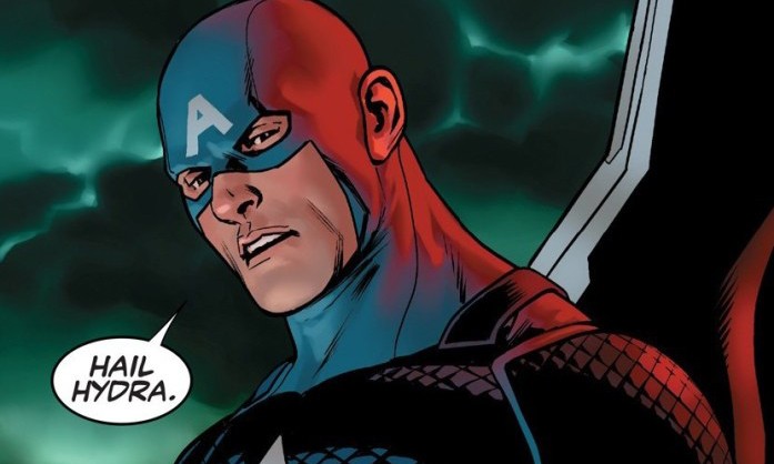 Captain America 被证实为“九头蛇”秘密特工！
