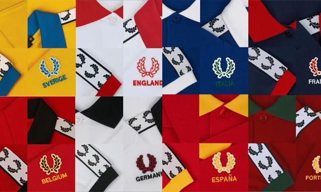 Fred Perry 推出欧洲国旗 Polo 衫系列