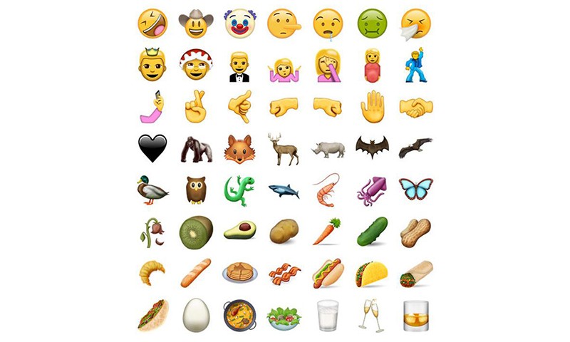 Apple 本月即将更新 72 个 Emojis 表情！