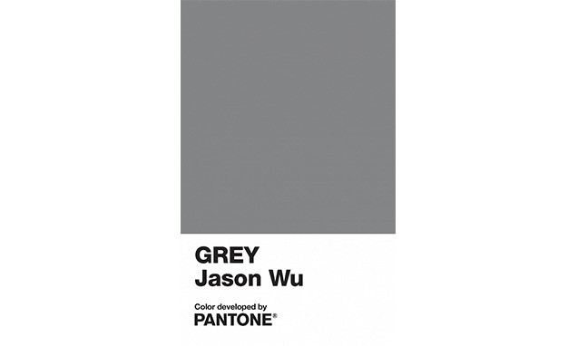 Pantone 又推出了一款新颜色，这次是跟 Jason Wu 合作的专属灰